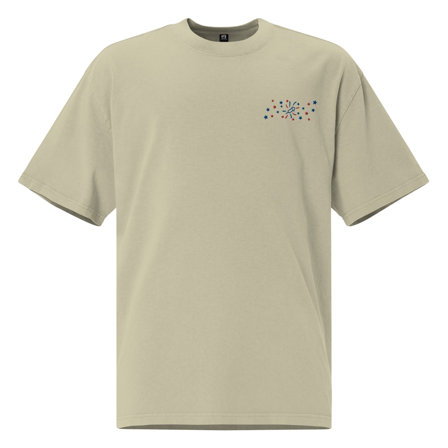 Oversized faded Usa t-shirt