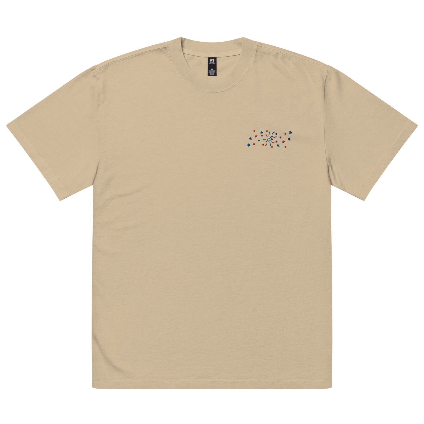 Oversized faded Usa t-shirt