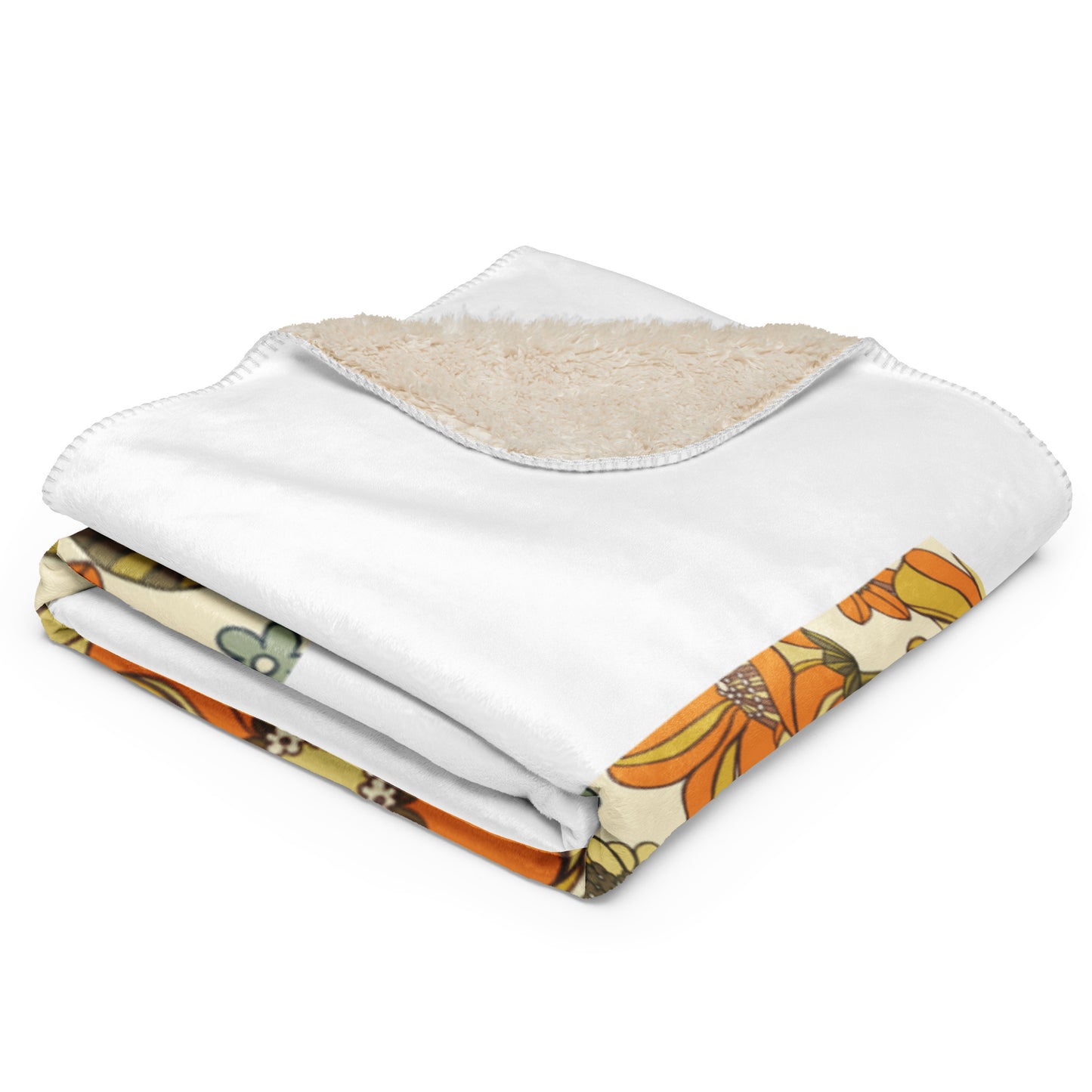 Sherpa blanket for winter