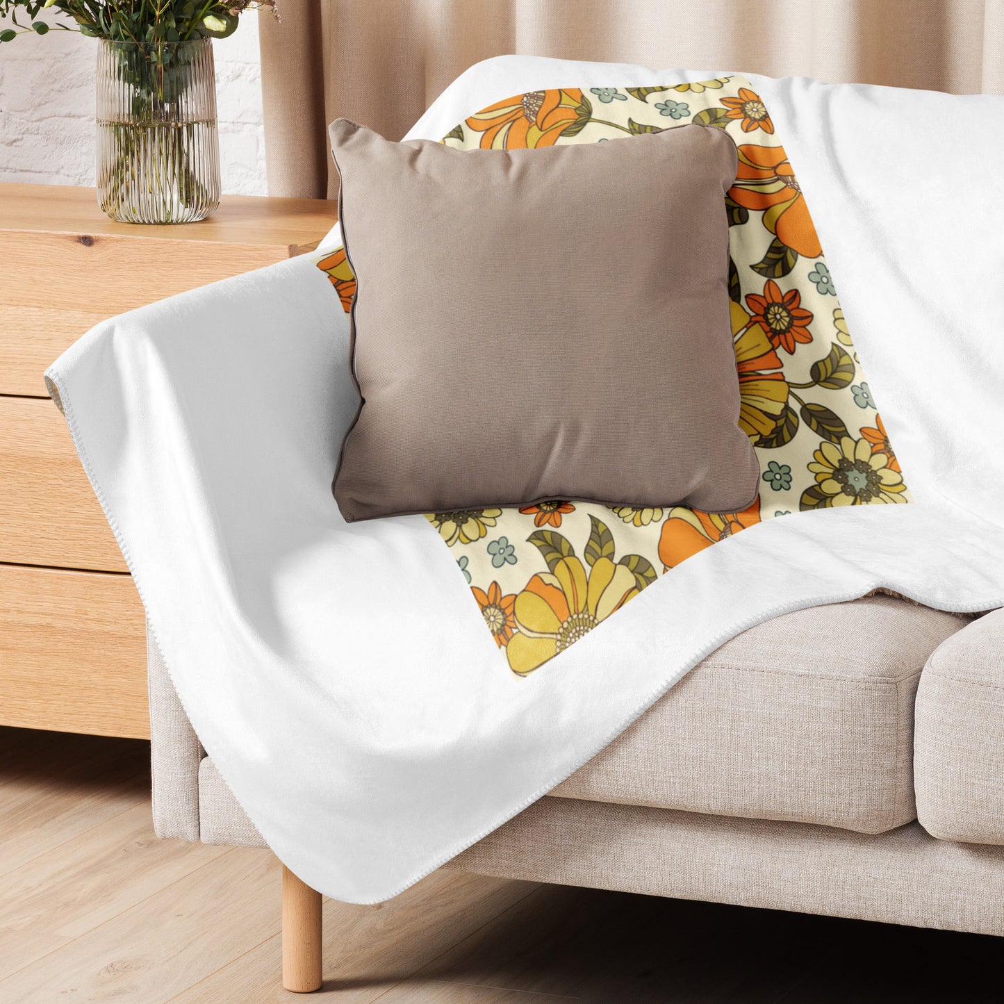 Sherpa blanket for winter