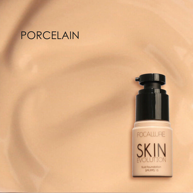 FOCALLURE Face Makeup Base Face Liquid Foundation BB Cream Concealer Foundation Primer Easy To Wear Soft Carrying Creme