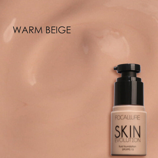 FOCALLURE Face Makeup Base Face Liquid Foundation BB Cream Concealer Foundation Primer Easy To Wear Soft Carrying Creme