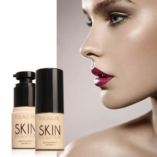 FOCALLURE Face Makeup Base Face Liquid Foundation BB Cream Concealer Foundation Primer Easy To Wear Soft Carrying Creme