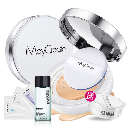 Korean Cosmetics Air Cushion BB Creme Concealer Moisturizing Whitening Cushion Foundation Baby Skin BB Cream with Replacement